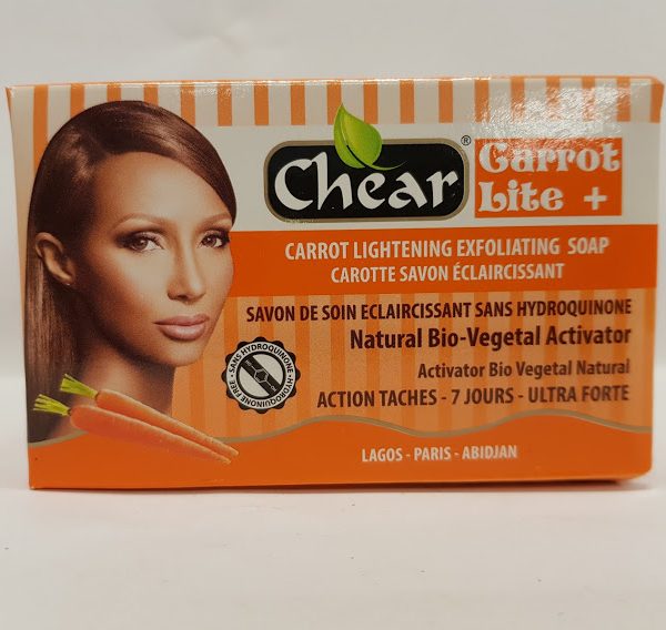 Chear Carrot Lite + Soap Carrot Lightening Exfoliating Soap