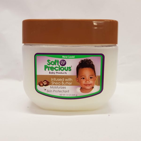 Nursery jelly is formulated of pure petroleum, infused with Shea butter to renew the skin and leave it looking and feeling healthy. This jelly is also scented so there is no harsh smells for your baby.