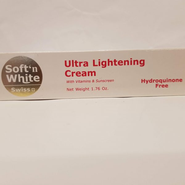 Soft 'n White Ultra Lightening Cream With Vitamins & Sunscreen Hydroquinone Free
