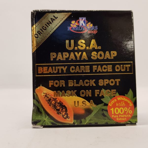 K Brother's U.S.A Papaya Soap For Black Spot